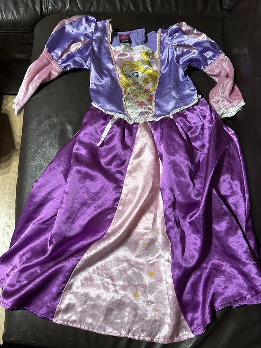 Strój Roszpunki, 5-6 lat, 110-116 cm