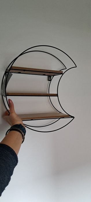 Półka-księżyc do sypialni / do pokoju dziecięcego, NOWA