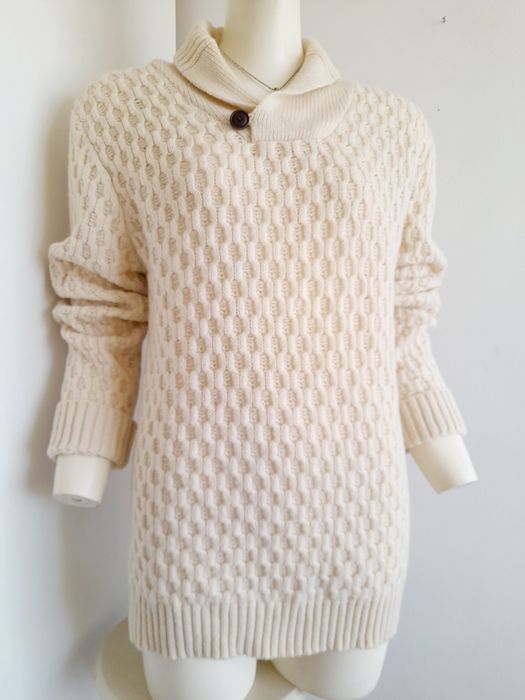 Kremowy meski sweter Jack&Jones