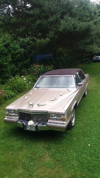 Auto Samochód do Ślubu Cadillac Fleetwood Brougham