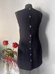 Elegancka grantowa sukienka r.M komplet tunika sukienka vintage