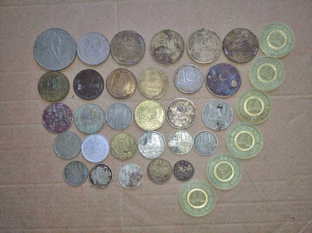 Старые монеты разных годов