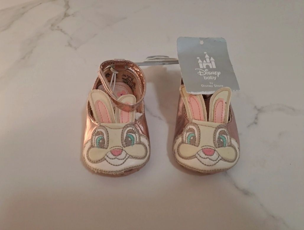 Buciki niechodki Disney Baby rose gold r. 16