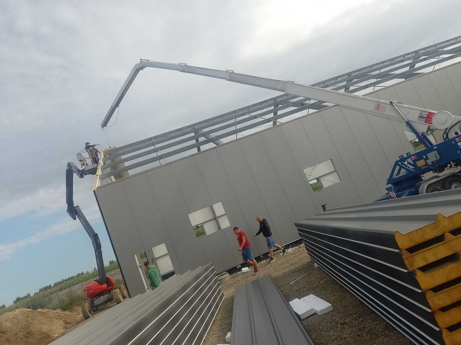 Dźwig Ciesielsko Dekarski Wynajem 27 m Lubelskie