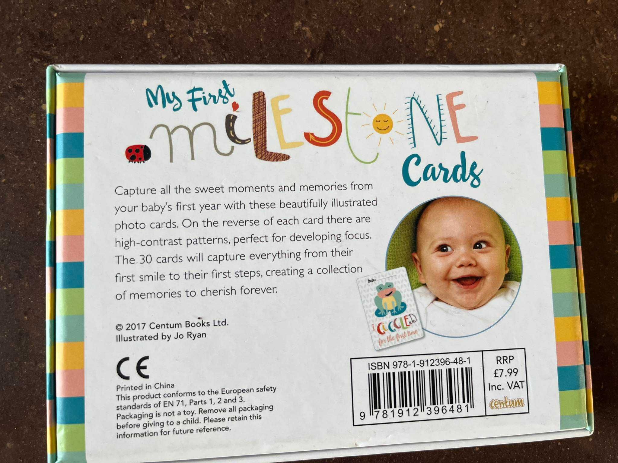 My first Cards  Karty na każdy rok dziecka