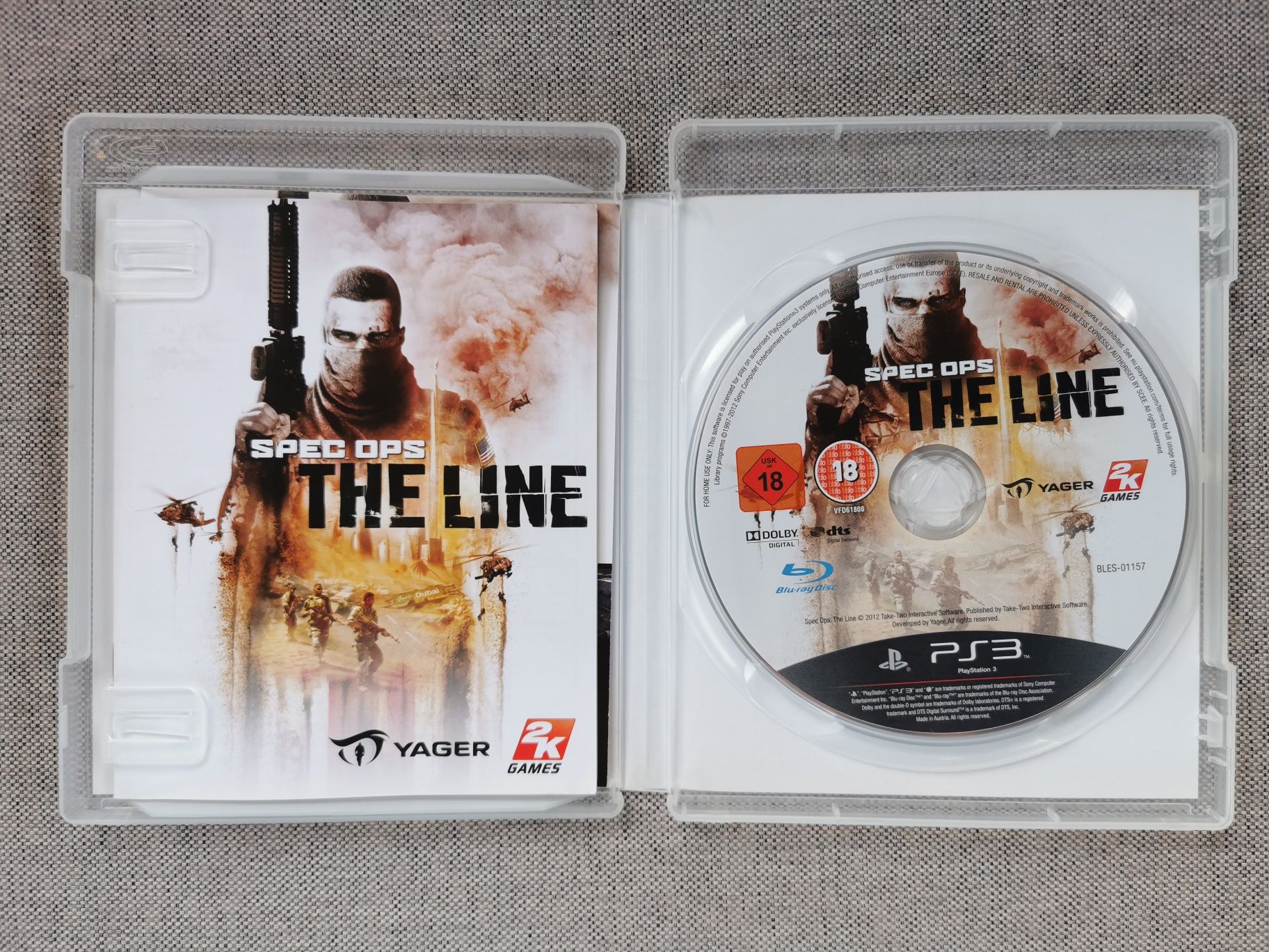 Spec Ops The Line PlayStation 3 PS3