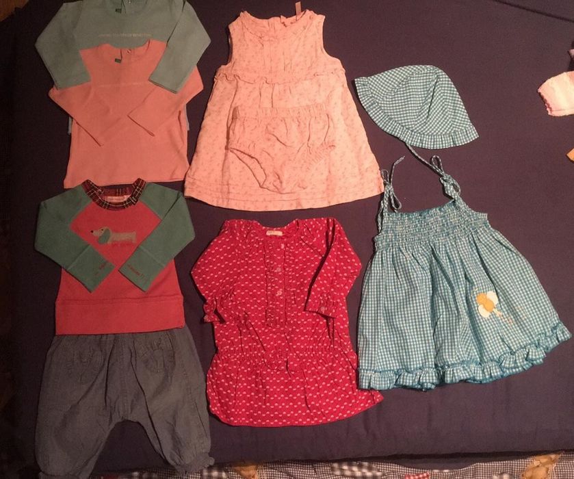 Roupa menina 3-6 meses