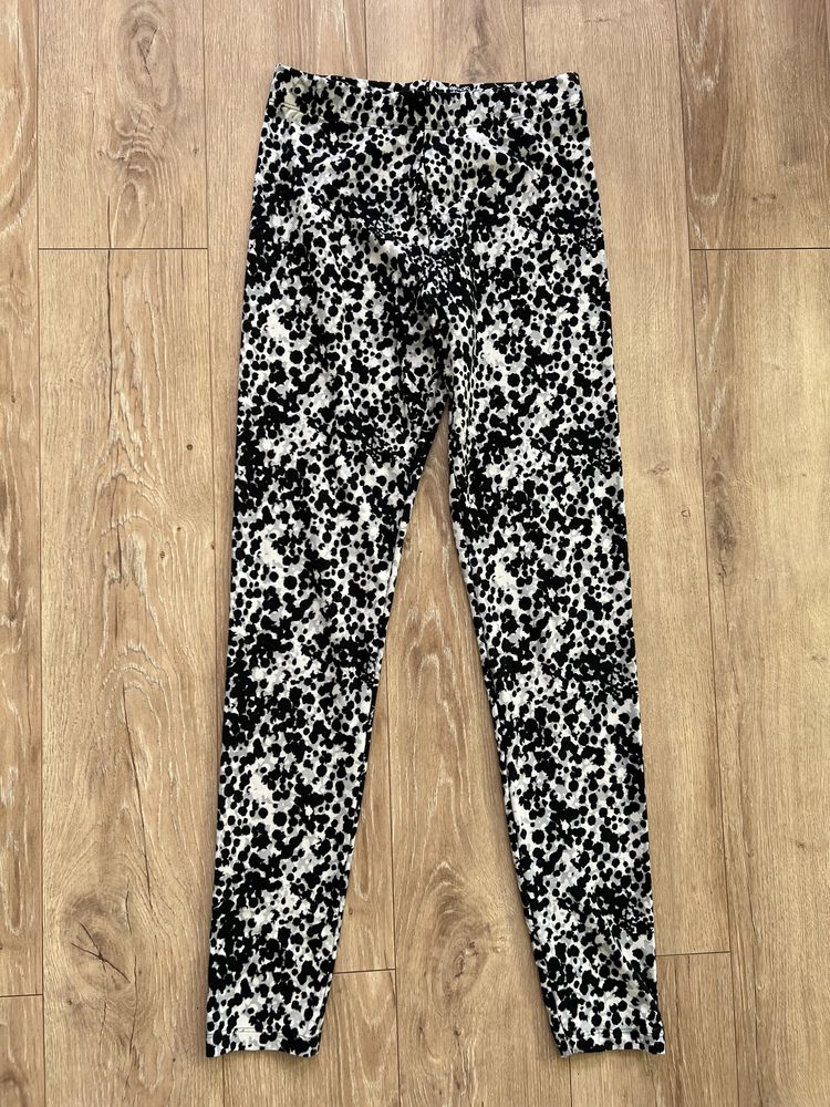 Legginsy Esmara w kropki/print zwierzęcy rozmiar S