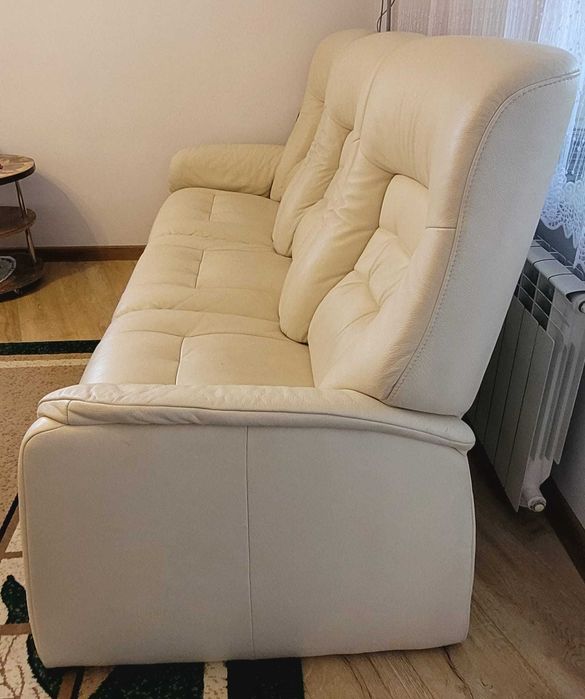 Sofa piękna skóra jak nowa