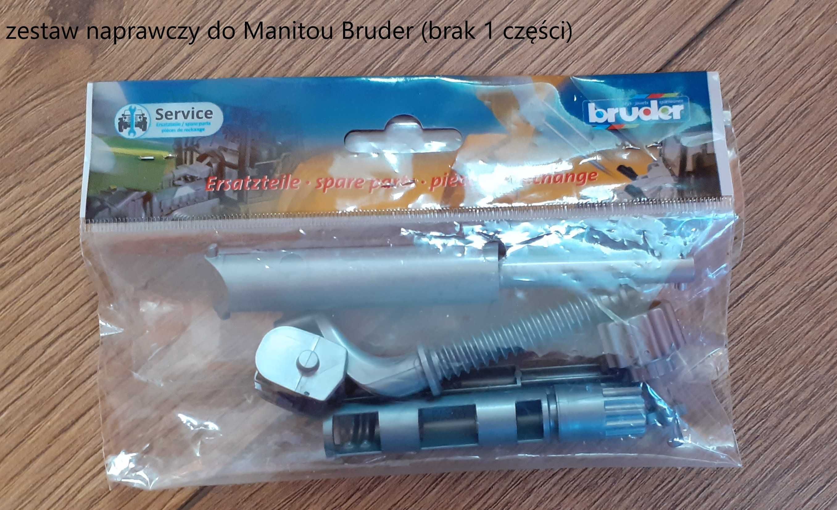 Bruder Manitou teleskopowy z akcesoriami