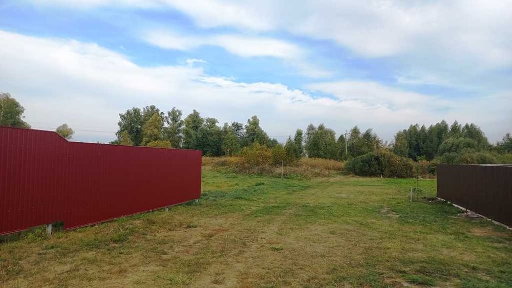 Дударків, ділянка 19 соток з великим фасадом та комунікаціями