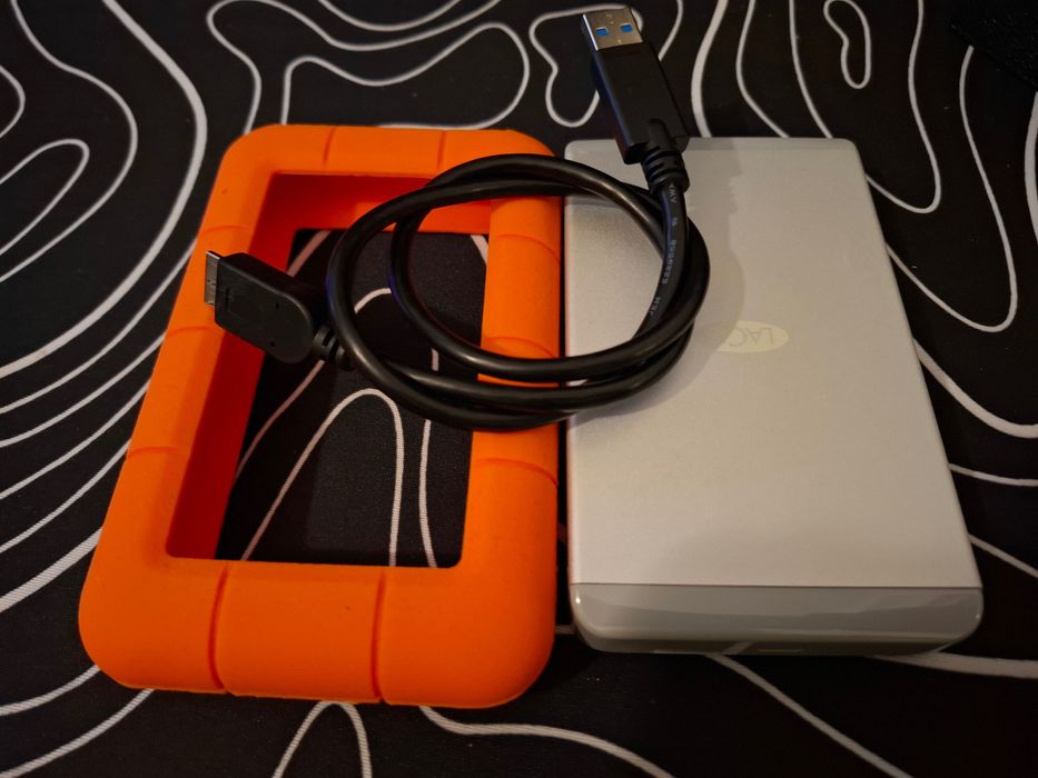 Disco rígido externo portátil LaCie Rugged Mini  1 Tb