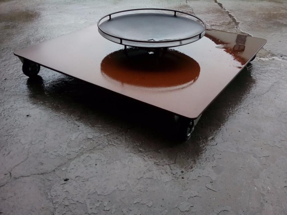 Lareira para fogueira de jardim