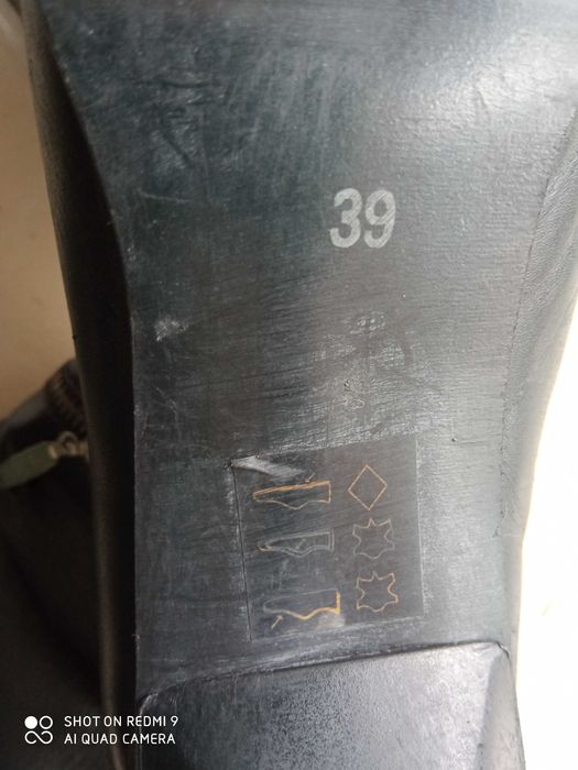 Juma Prialpas Gomma kozaki ITALY39 skóra naturalna