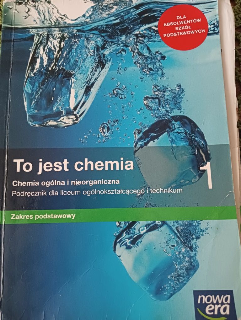To jest chemia 1 klasa zakres podstawowy