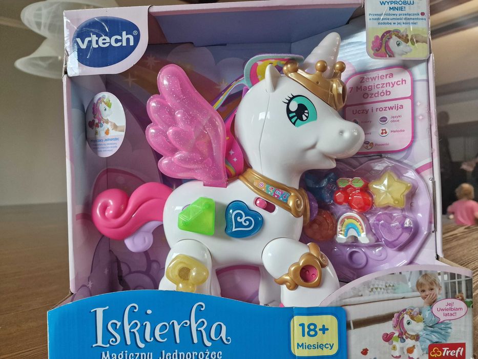 iskierka magiczny jednorożec vtech