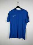 Niebieska koszulka sportowa męska Nike rozmiar L fit sport treningowa