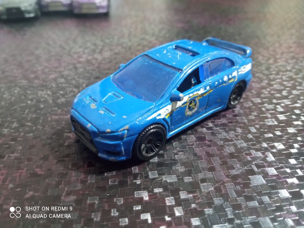 Mitsubishi Lancer Evolution matchbox