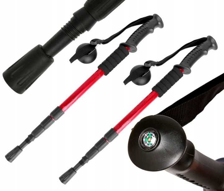KIJKI DO CHODZENIA do nordic walking KIJE PARA regulowana wysokość