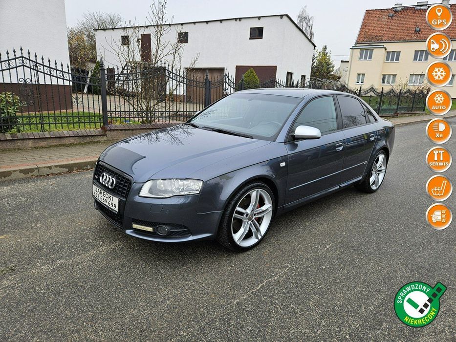 Audi A4 Limousine Opłacony Zadbany Serwisowany S-Line Bogaty 170 Koni Po Serwisie