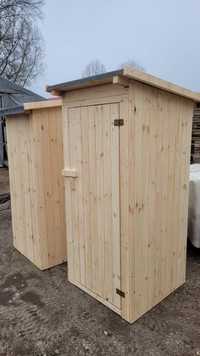 Toaleta drewniana HEBLOWANA pióro-wpust NA REKREACJE