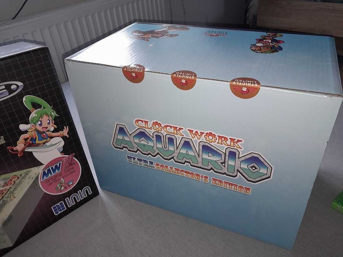 Clockwork Aquario + Wonder Boy Asha in Monster World Edycje kolekcj.