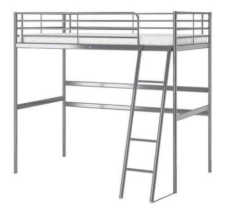 Cama alta IKEA 200cmx140cm