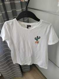Tshirt koszulka bluzka z kaktusem Vero Moda XS