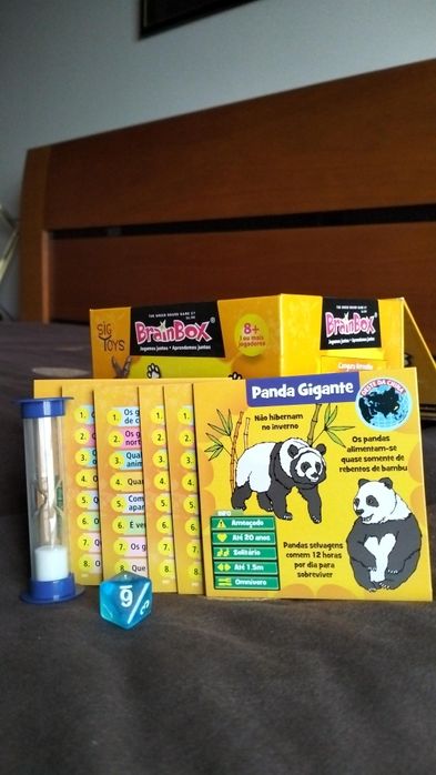 Jogo didático em família "Animais - BrainBox"