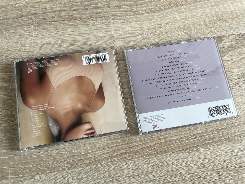 Ariana Grande My Everything deluxe Sweetener jak nowe