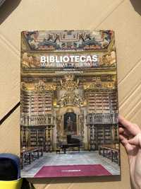 livro LIBÓRIO Manuel Silva - BIBLIOTECAS - Maravilhas DE PORTUGAL