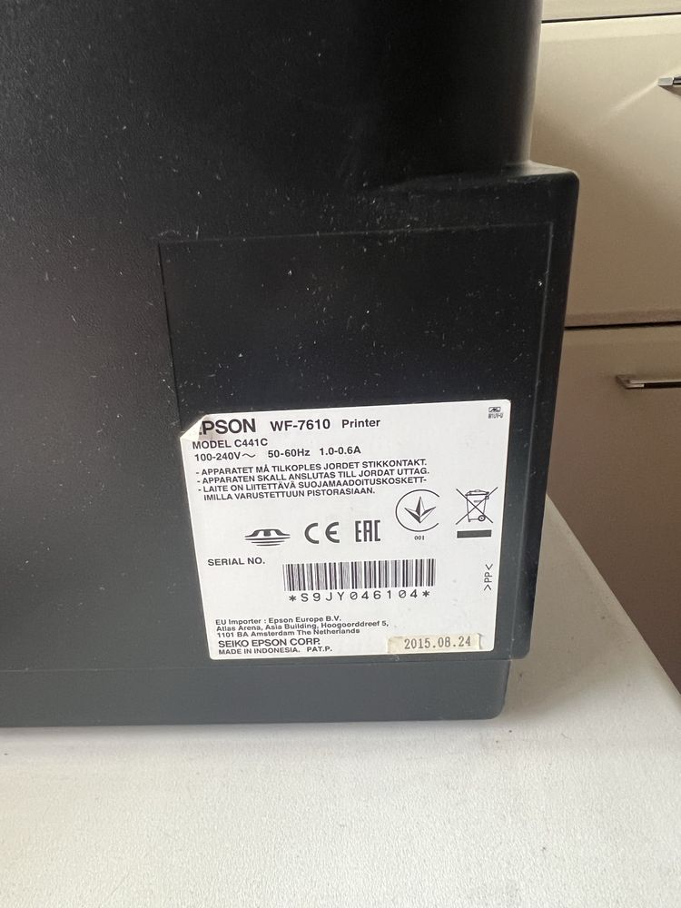 Принтер Epson WorkForce WF-7610