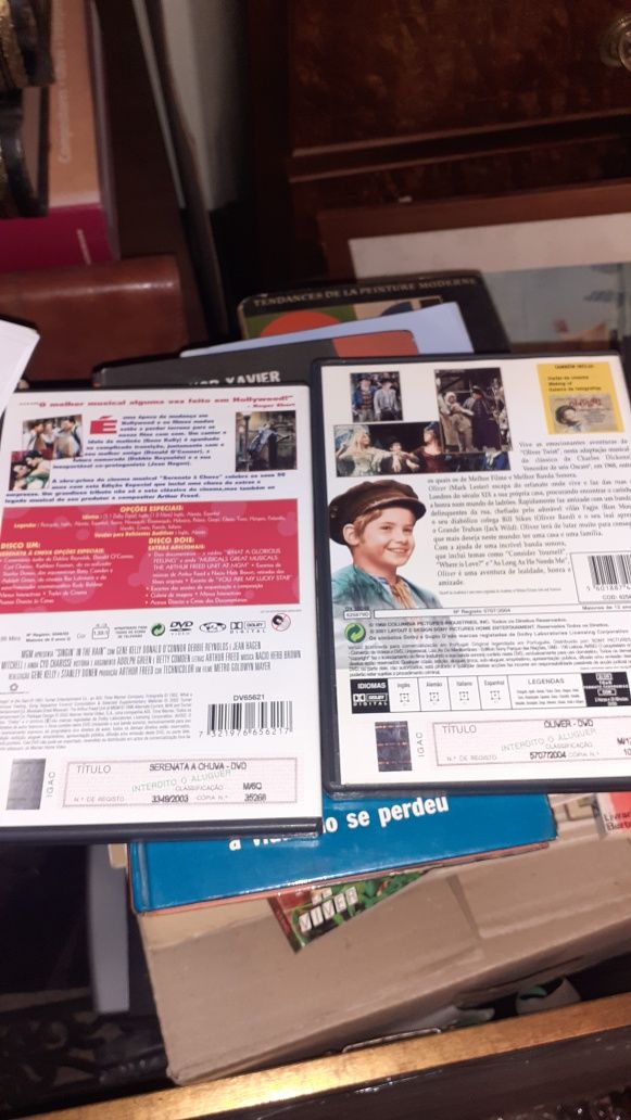 Serenata a chuva 2 dvd Oliver twist