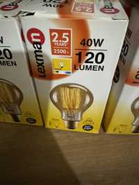 Komplet 4 żarówek przydymionych 120 lumen