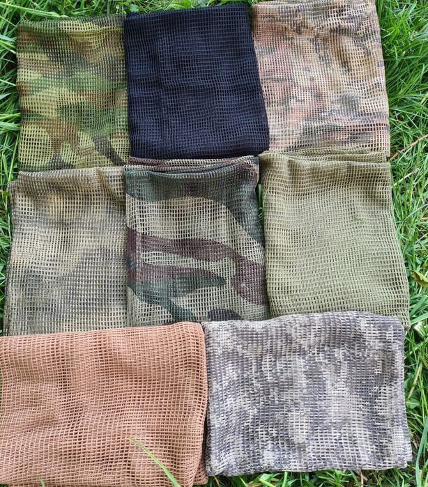 Маскировочный шарф-сетка 
для снайпера Masking scarf  есть ОПТ