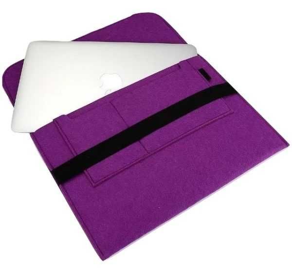 Etui Laptop Bag Pokrowiec na laptopa Macbook PRO 15" jasny niebieski