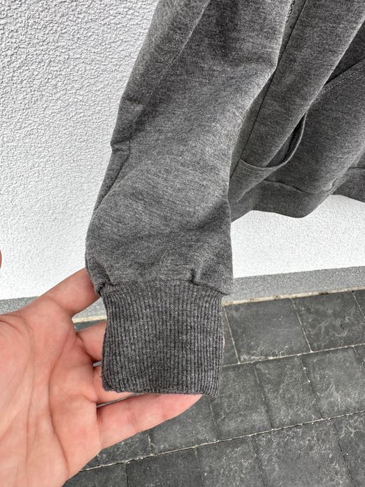 Supreme S M szara damska bluza wciągana z kapturem bootleg