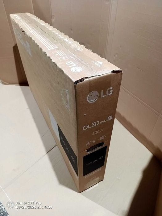 Telewizor LG OLED42C47LA OLED UltraHD/4K HDR10 SmartTV 144Hz Wi-Fi 5