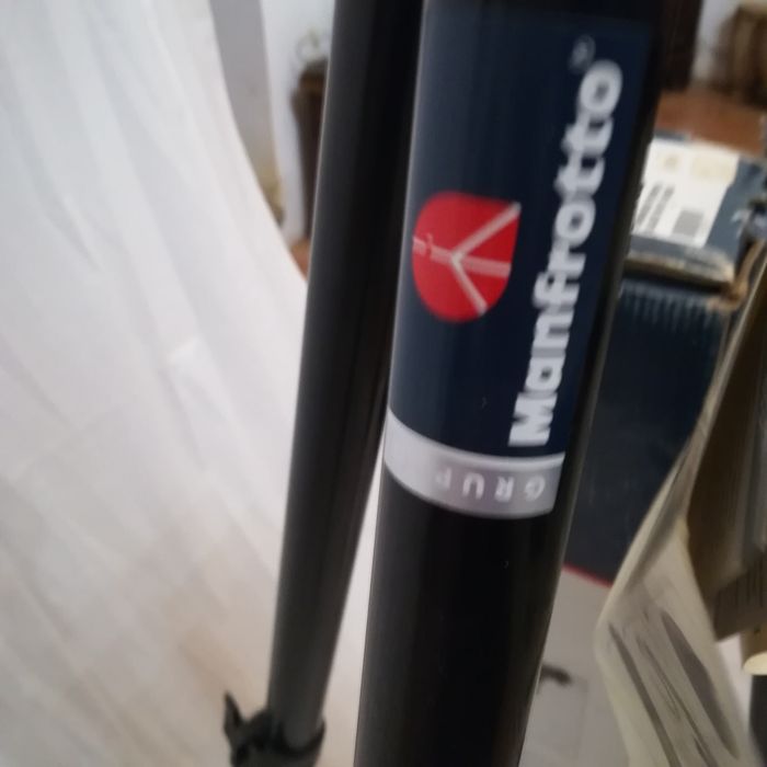 Tripé manfrotto o55cb novo