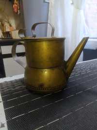 Чайник антиквариат,чайник бронзовый,чайник латунь , Германия