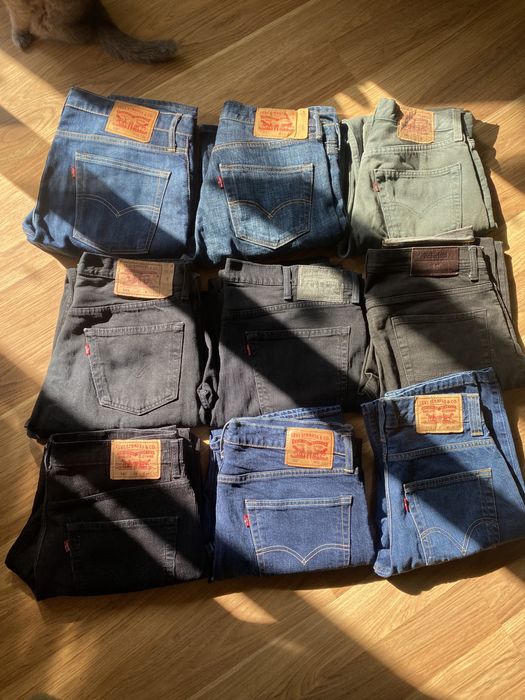 Оригінальні чоловічі джинси LEVIS