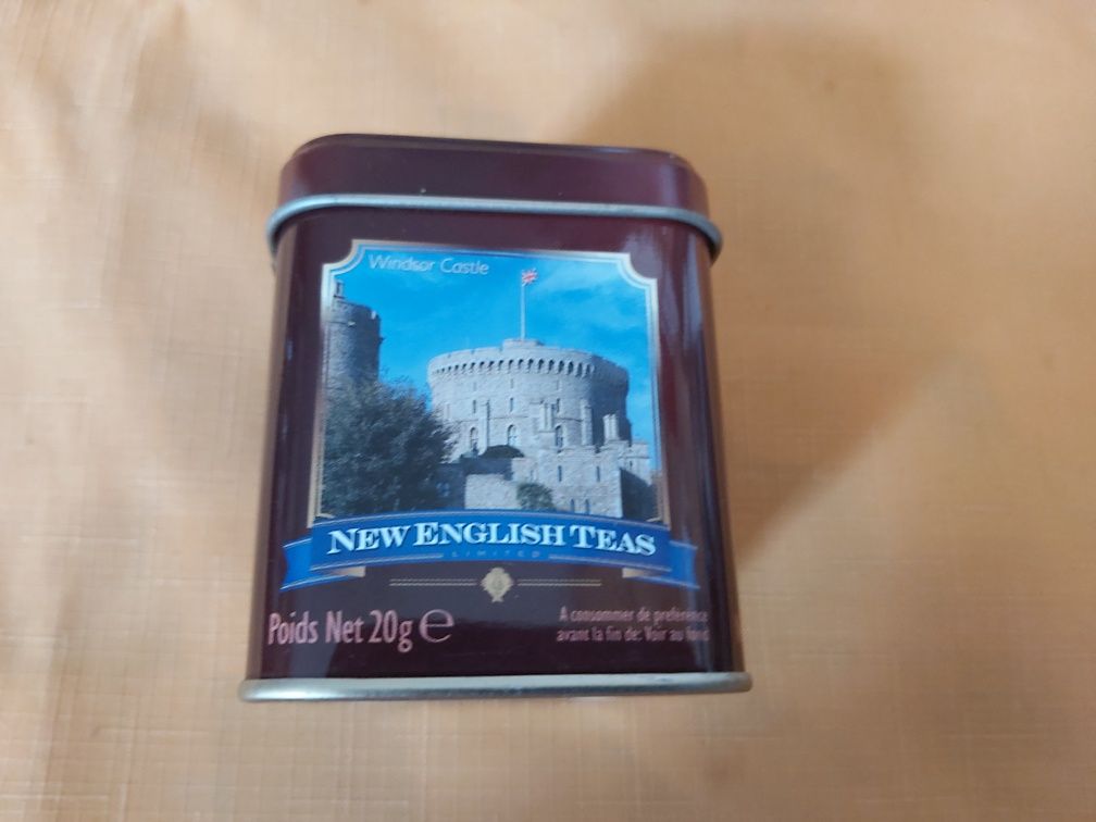 New English Tea pojemnik na herbatę