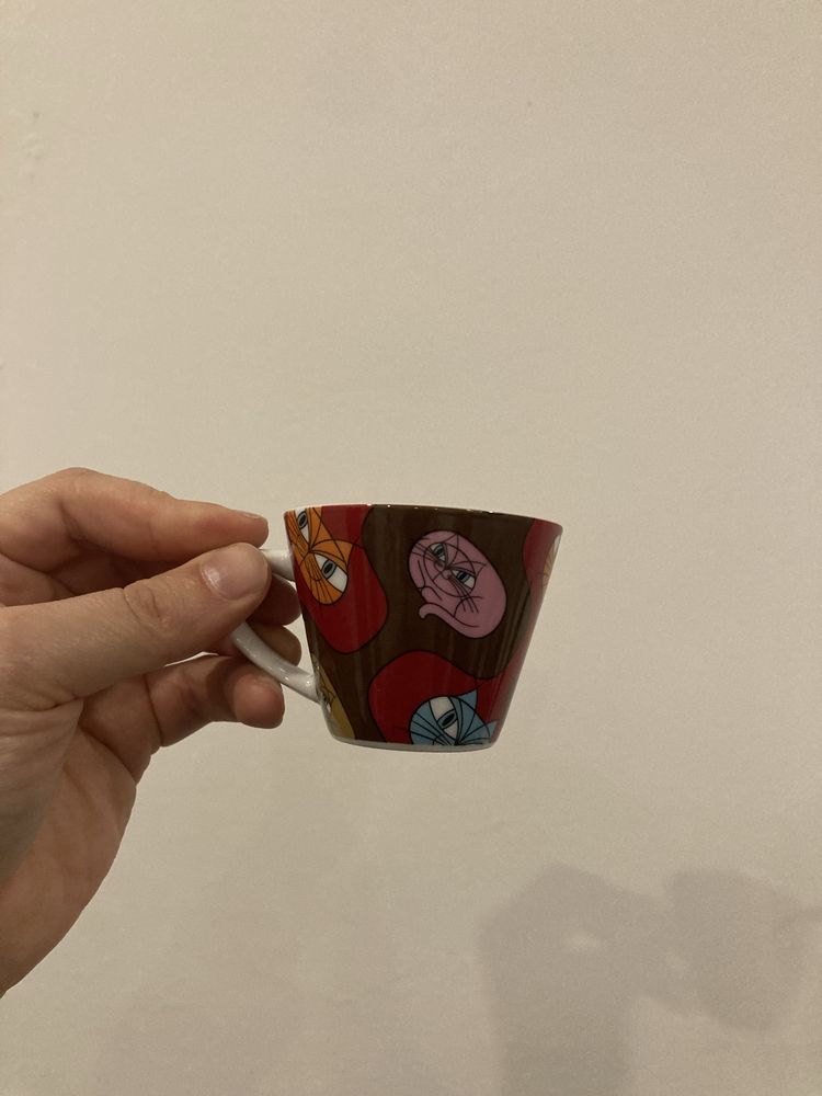 Conjunto de chavenas de cafe Gato Preto