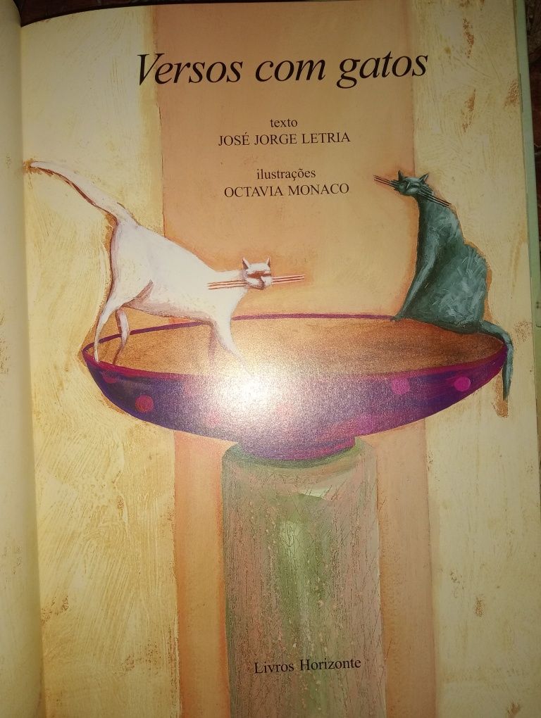 Versos com gatos José Jorge Letria