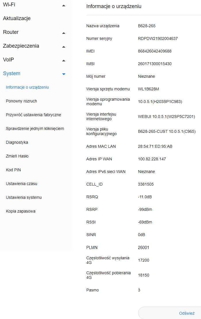 Router Huawei 4G CPE PRO 3 (Huawei B628-256) 4G+ (kat. 12)