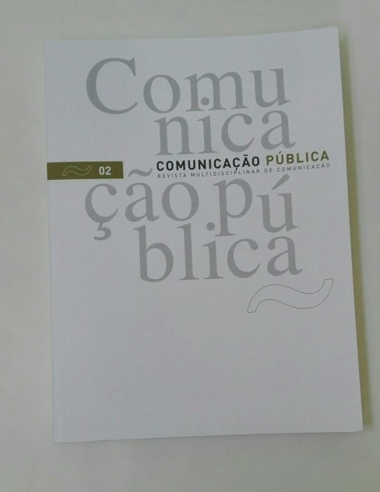 Revistas 'Comunicação Pública'