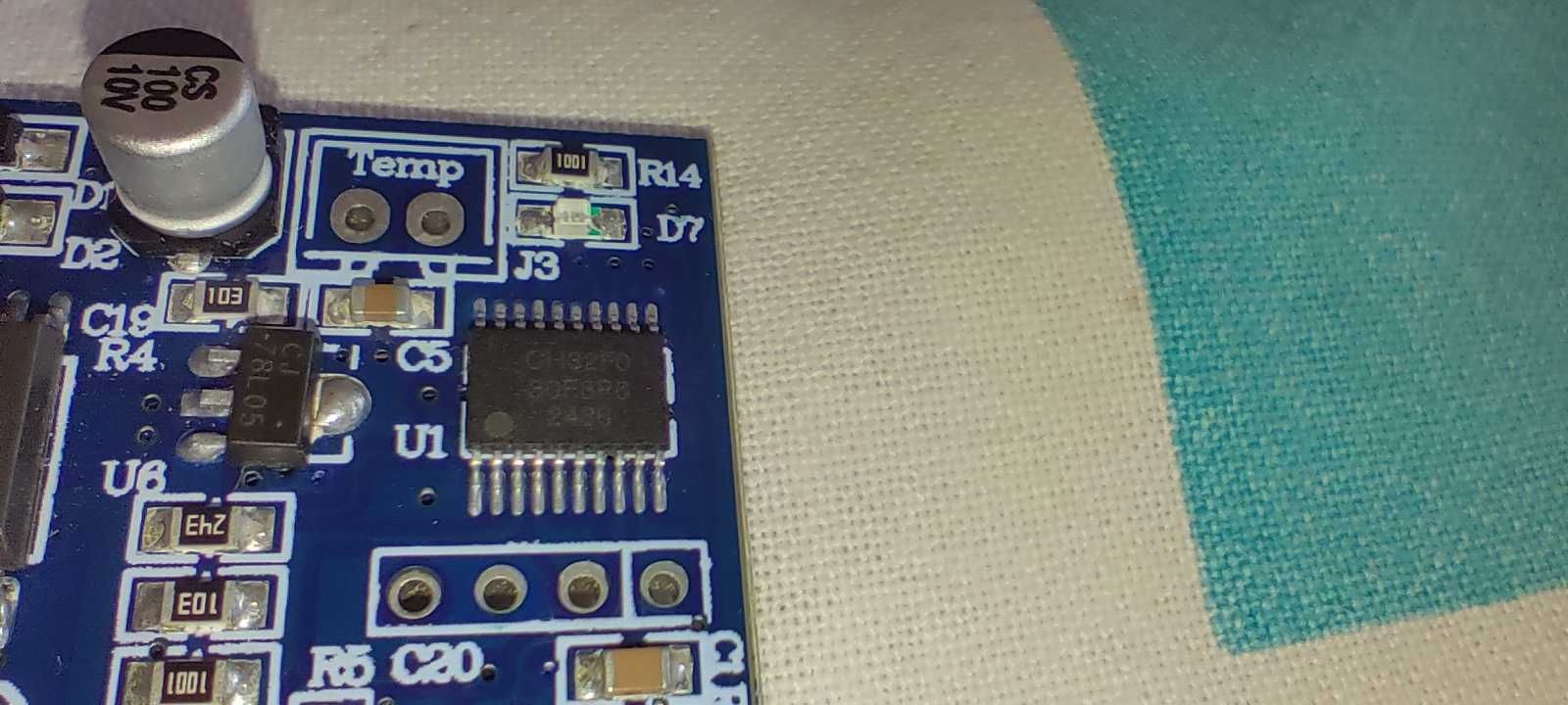 Плата драйвера чистого синуса CH32F030/Sine wave drive V3.1