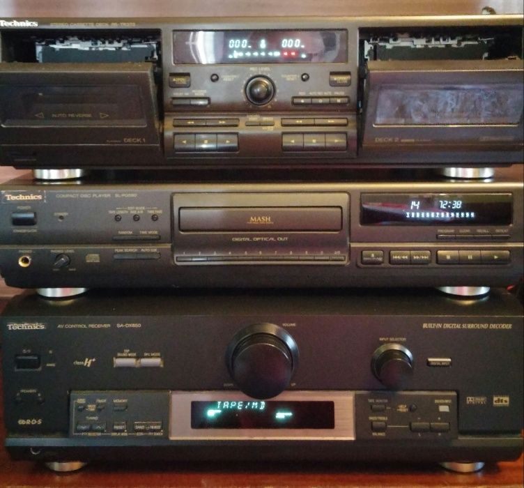 Wieża Technics (SA-DX850,SL-PG590,RS-TR373)