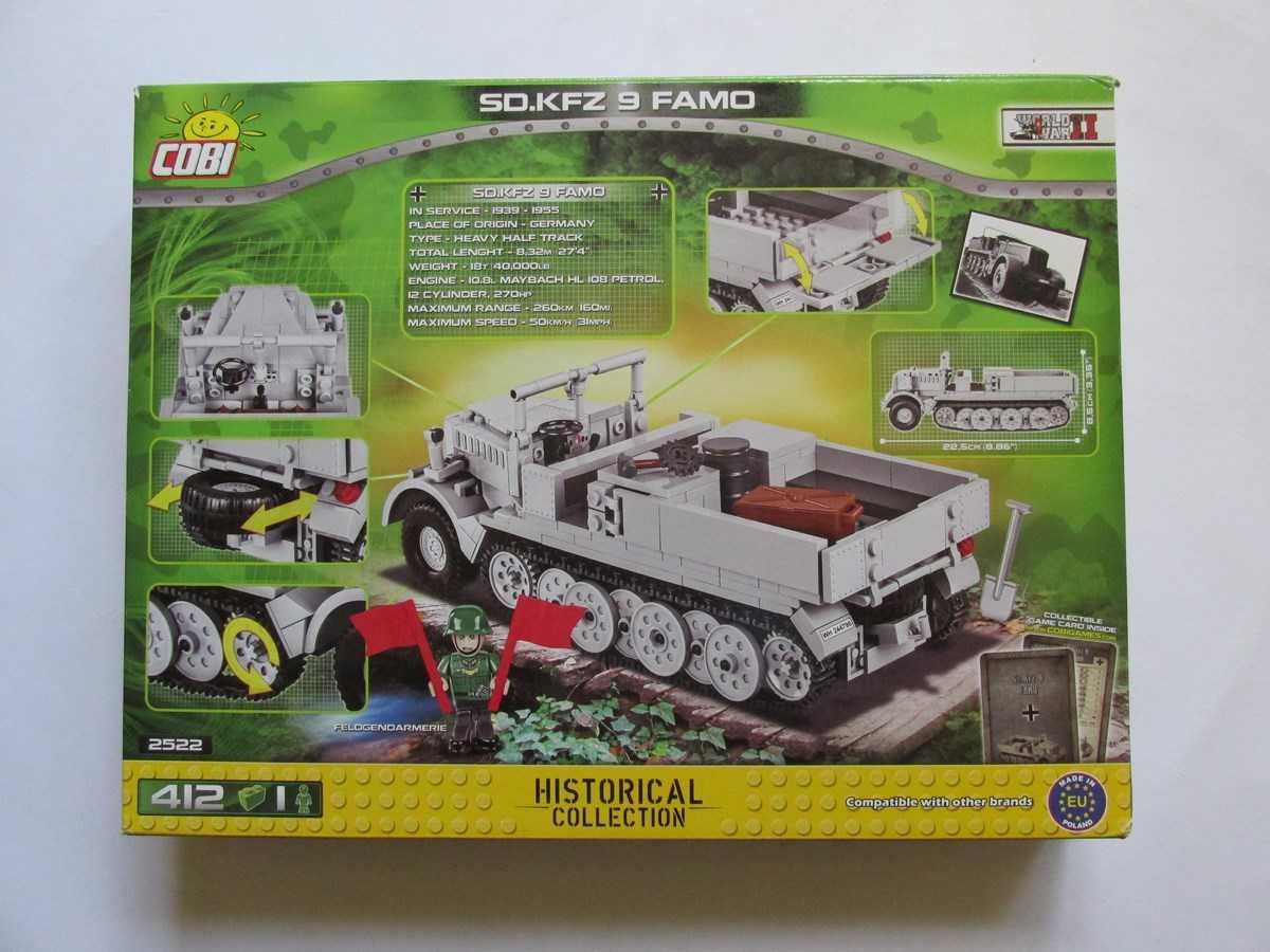 Klocki COBI - SD.KFZ 9 FAMO - (2522)