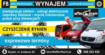 Podnośnik Koszowy NAJTANIEJ  Banery Reklamy Wydruk Reklama Effect Team